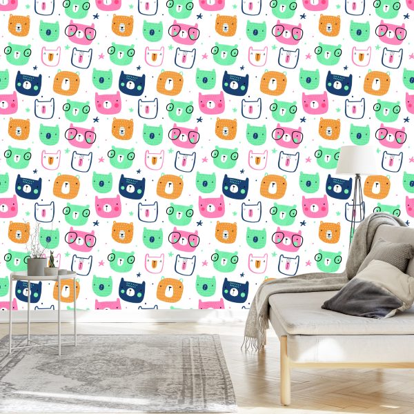 Behang Star Dot Beren - Afbeelding 3