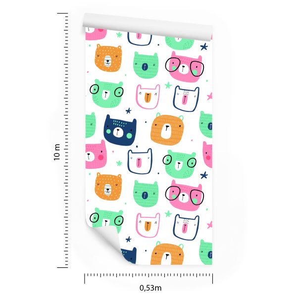 Behang Star Dot Beren - Afbeelding 8