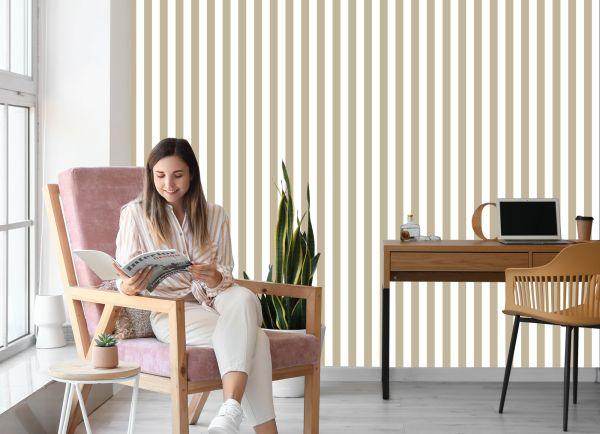 Behang Klassieke Verticale Strepen - Afbeelding 7