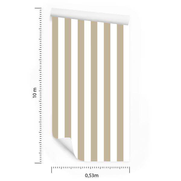 Behang Klassieke Verticale Strepen - Afbeelding 8