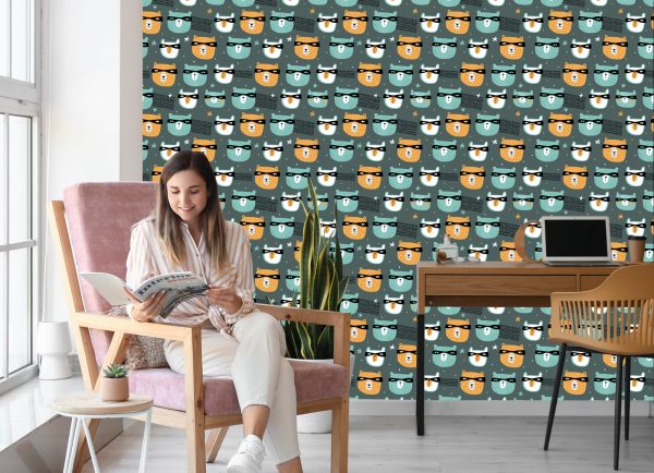 Behang Teddyberen Met Sterretjes - Afbeelding 7