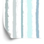 Behang Penseelstreken