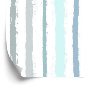 Behang Penseelstreken