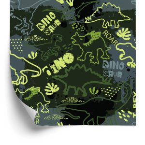 Behang Sprookje Voor Kinderen Dinosaurussen Dieren