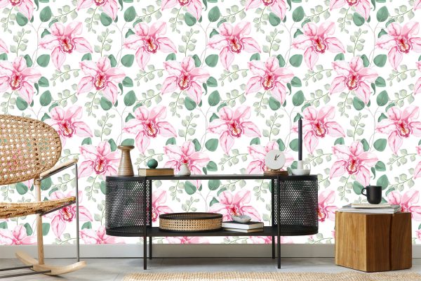 Behang Prachtige Orchideeën - Afbeelding 5