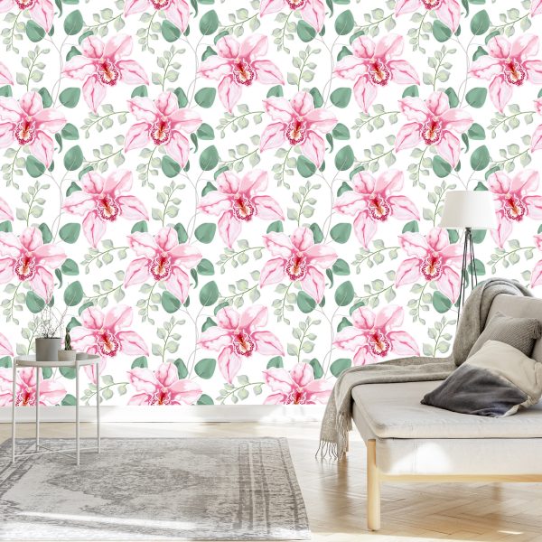 Behang Prachtige Orchideeën - Afbeelding 3