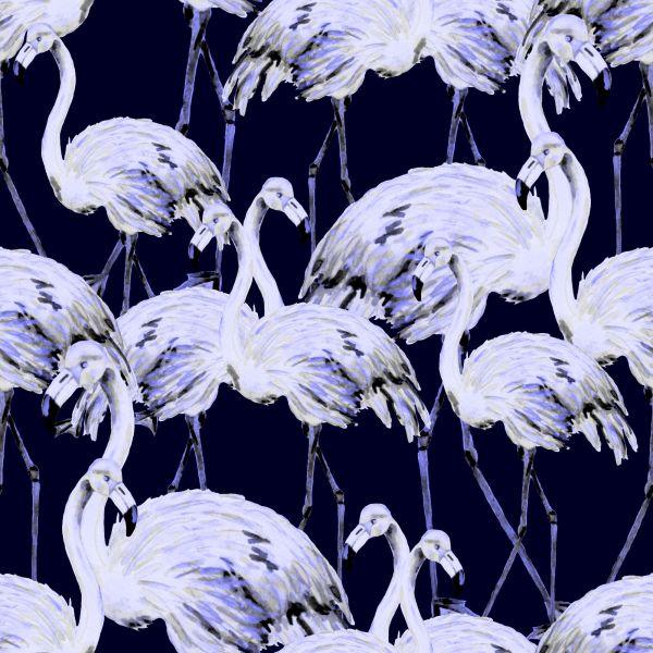 Behang Flamingo's - Afbeelding 2
