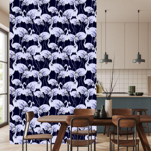 Behang Flamingo's - Afbeelding 4