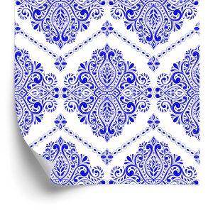 Behang Vintage Ornamenten