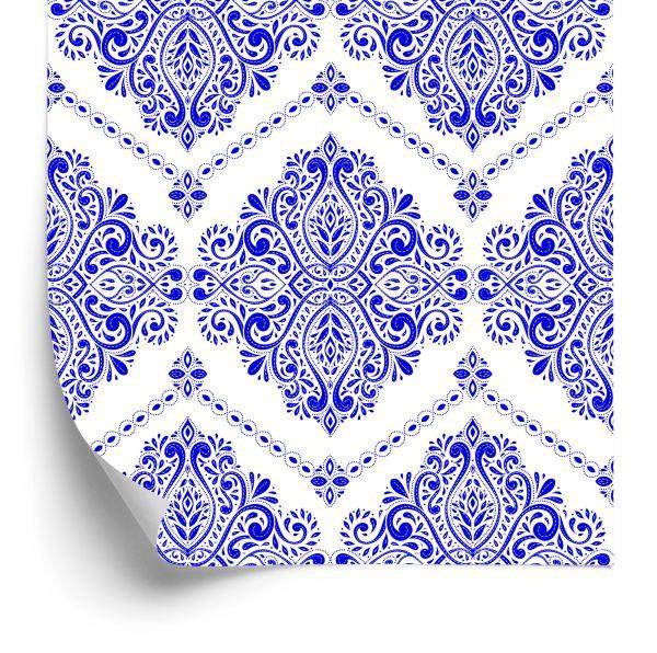 Behang Vintage Ornamenten