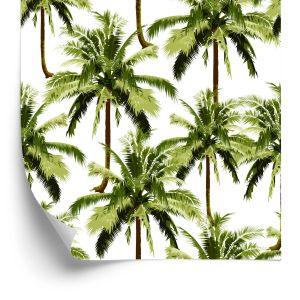Behang Groene Palmbomen Voor Jeugdkamer