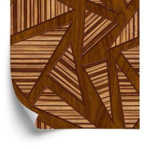 Behang Houten Planken