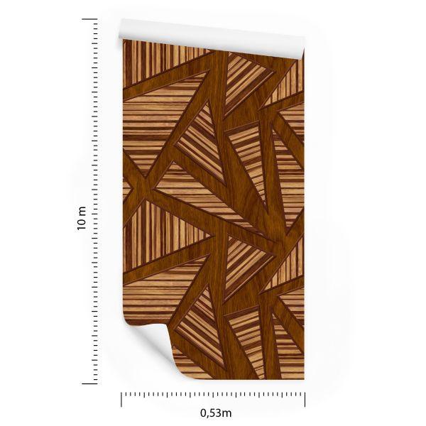 Behang Houten Planken - Afbeelding 8