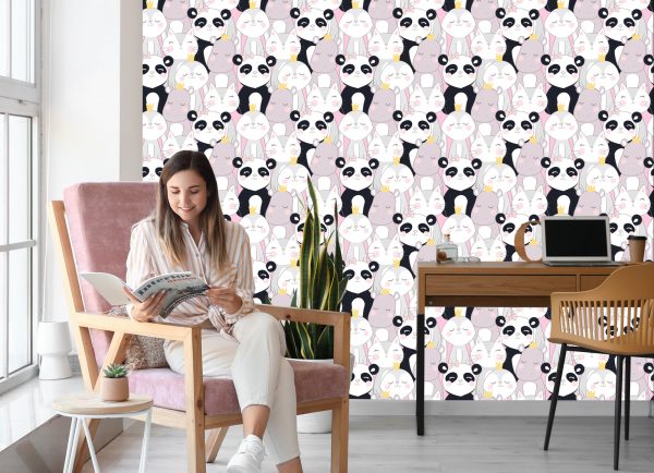 Behang Dieren In Kronen - Afbeelding 7