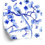 Behang Prachtige Vogels