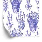 Behang Lavendel Planten
