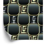 Behang Optisch Modern 3D-Effect Voor Woonkamer