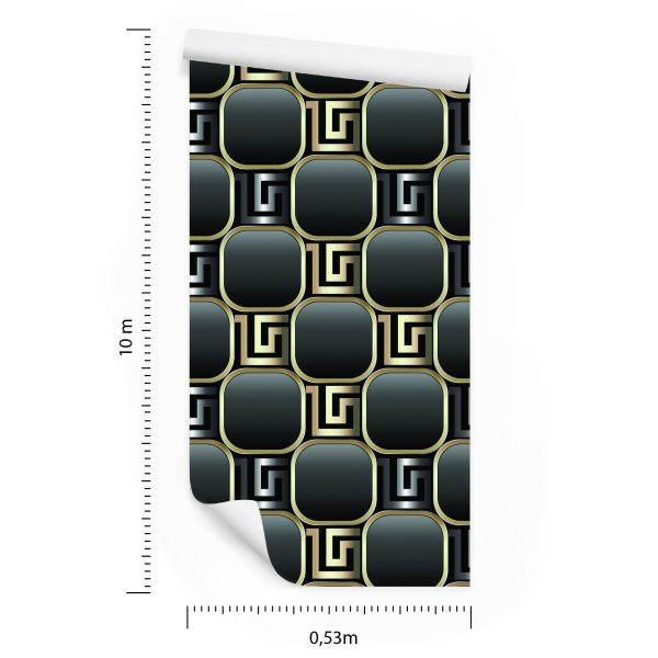 Behang Optisch Modern 3D-Effect Voor Woonkamer - Afbeelding 8