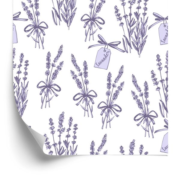 Behang Modieuze Lavendel