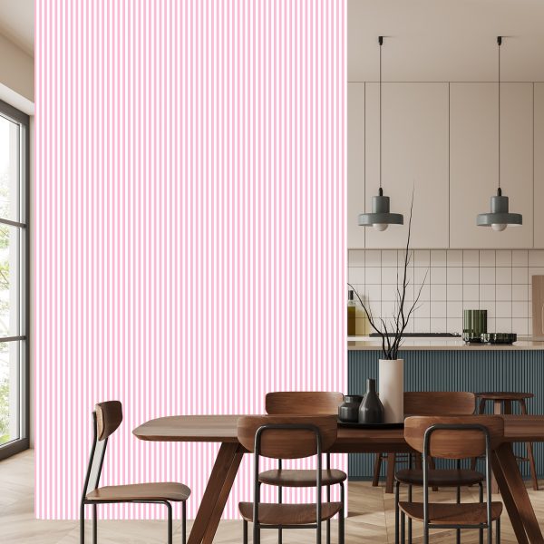 Behang 3D Klassieke Verticale Strepen Voor Woonkamer - Afbeelding 4
