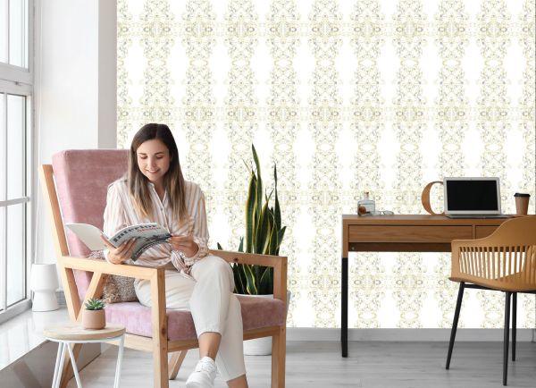 Behang Ornamenten In Barokke Stijl - Afbeelding 7