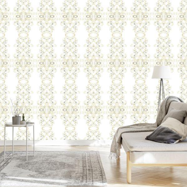 Behang Ornamenten In Barokke Stijl - Afbeelding 3