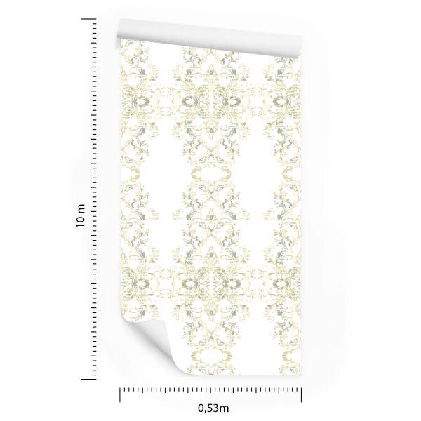 Behang Ornamenten In Barokke Stijl - Afbeelding 8