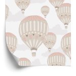 Behang Ballonnen In De Wolken