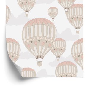 Behang Ballonnen In De Wolken