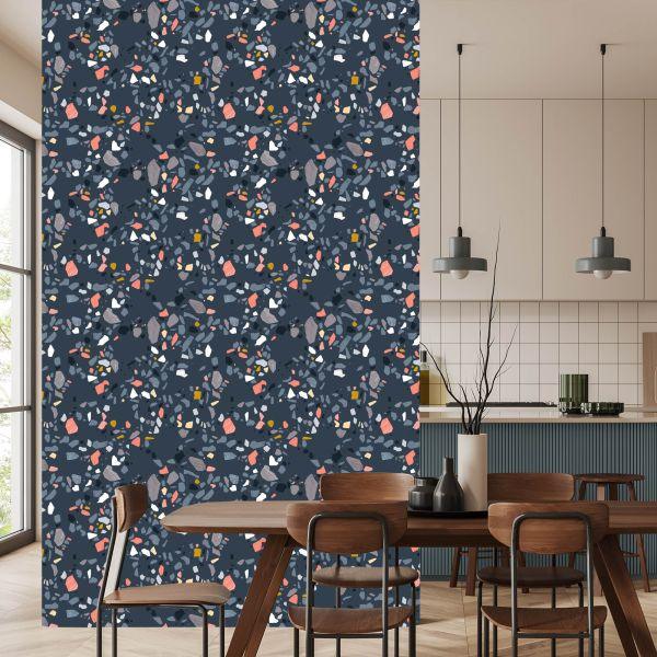 Behang Terrazzo Modieus Patroon - Afbeelding 4