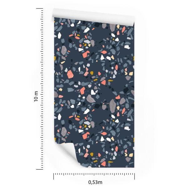Behang Terrazzo Modieus Patroon - Afbeelding 8