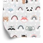 Behang Babydieren In De Wolken