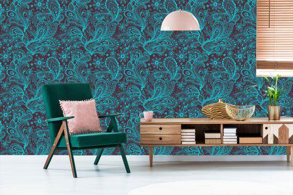 Behang Exotische Ornamenten - Afbeelding 6