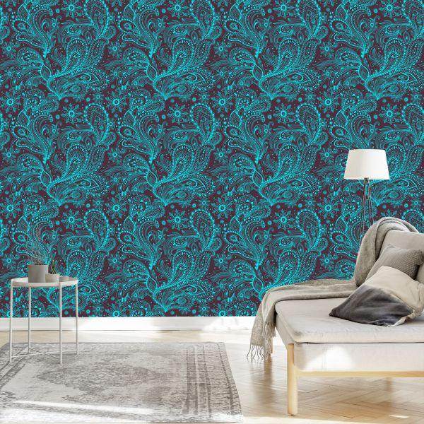 Behang Exotische Ornamenten - Afbeelding 3