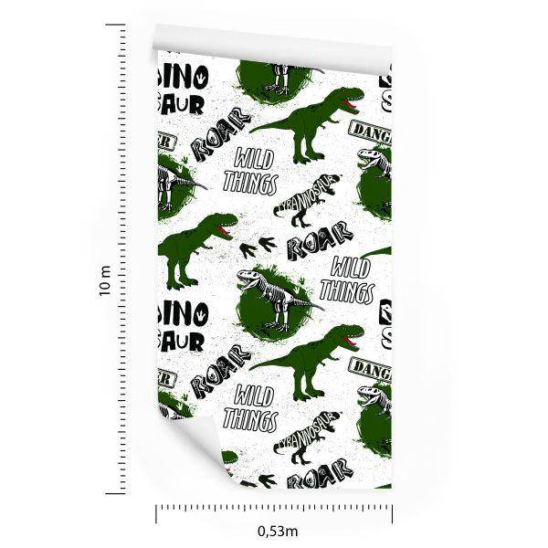 Behang Dinosaurussen Voor De Jeugdkamer - Afbeelding 8