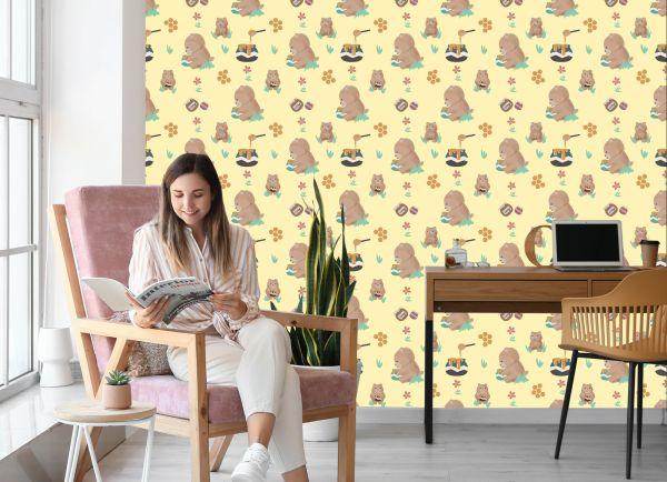 Behang Voor Kinderen - Beren - Afbeelding 7