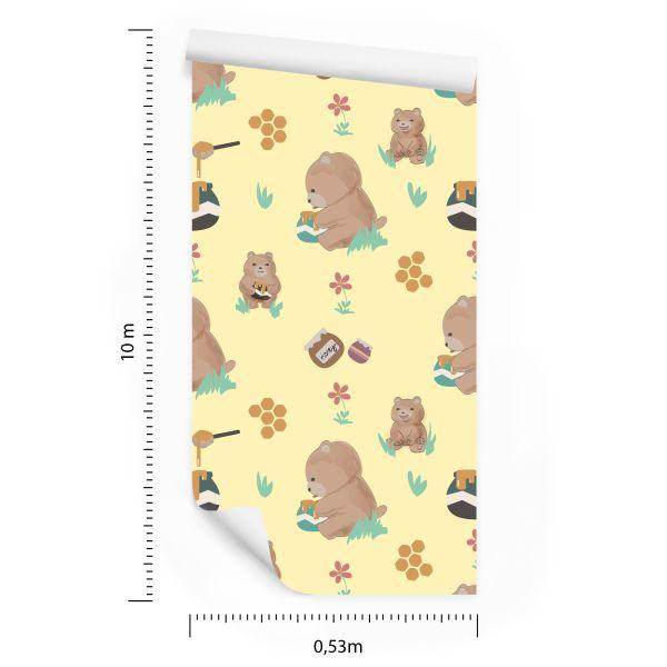 Behang Voor Kinderen - Beren - Afbeelding 8