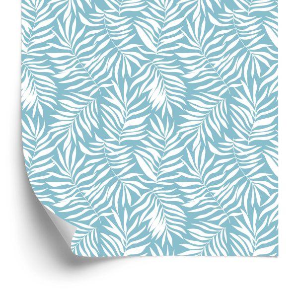 Behang Palm Bladeren