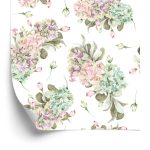 Behang Rozen In Pastelkleuren