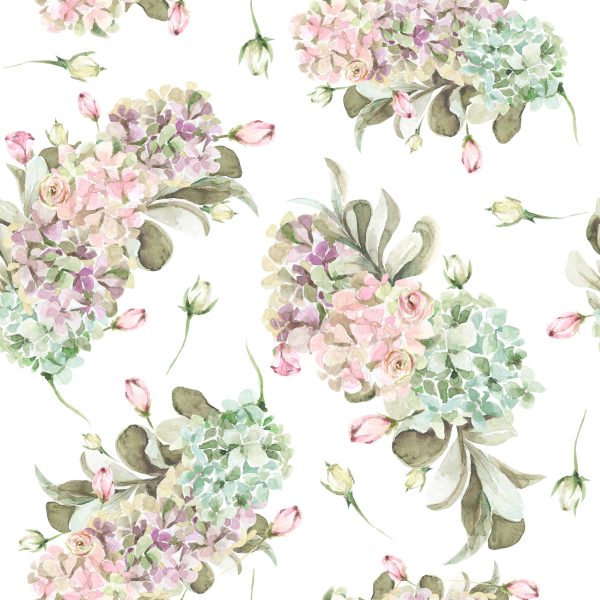 Behang Rozen In Pastelkleuren - Afbeelding 2