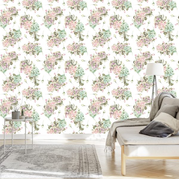Behang Rozen In Pastelkleuren - Afbeelding 3