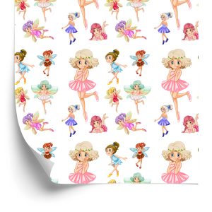 Behang Muursprookjesfee Voor Meisjes