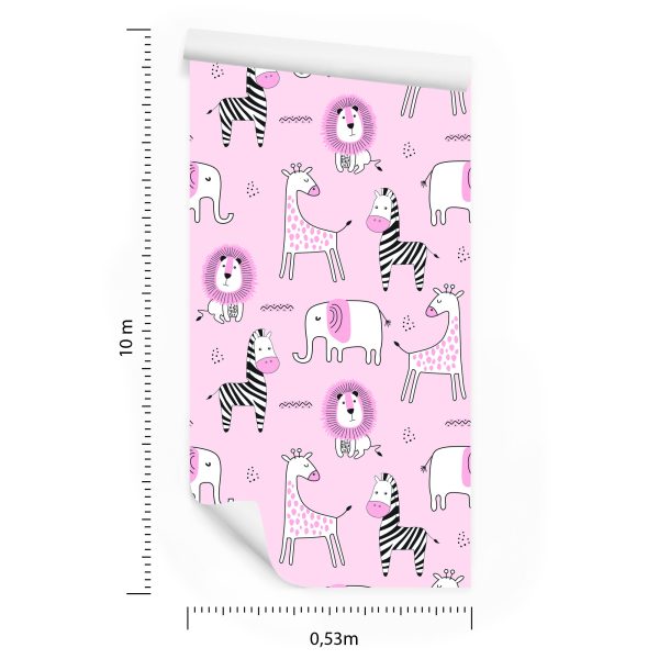 Behang Leeuwen, Giraffen - Afbeelding 8