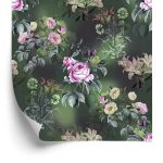 Behang Bloemenpatroon