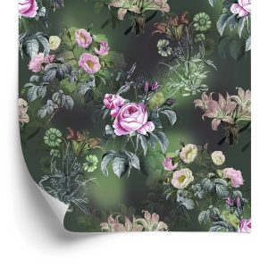 Behang Bloemenpatroon