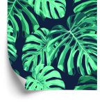 Behang Monstera Vertrekt