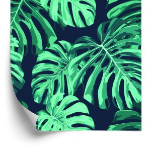 Behang Monstera Vertrekt
