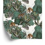 Behang Tijgers En Planten
