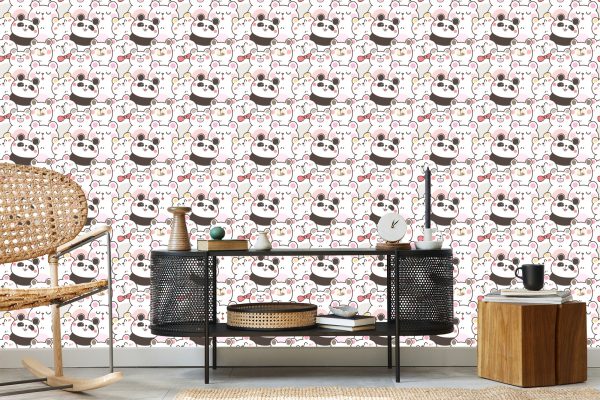 Behang Dieren In Pastelkleuren - Afbeelding 5