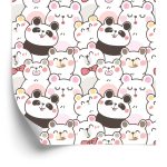 Behang Dieren In Pastelkleuren